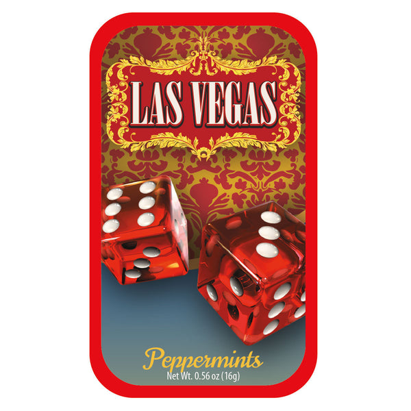 Dice Las Vegas - 0296S | AmuseMints Sweets and Snacks - USA-Made