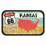 Route 66 Map Kansas - 1290S