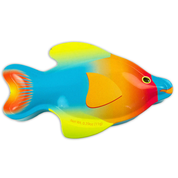 Orange Angel Fish Shaped Tin - MTR5022F | AmuseMints Sweets and Snacks -  USA-Made Mints, Chocolate, Specialty Confections, Custom Printed Tins,  Boxes and Bags.