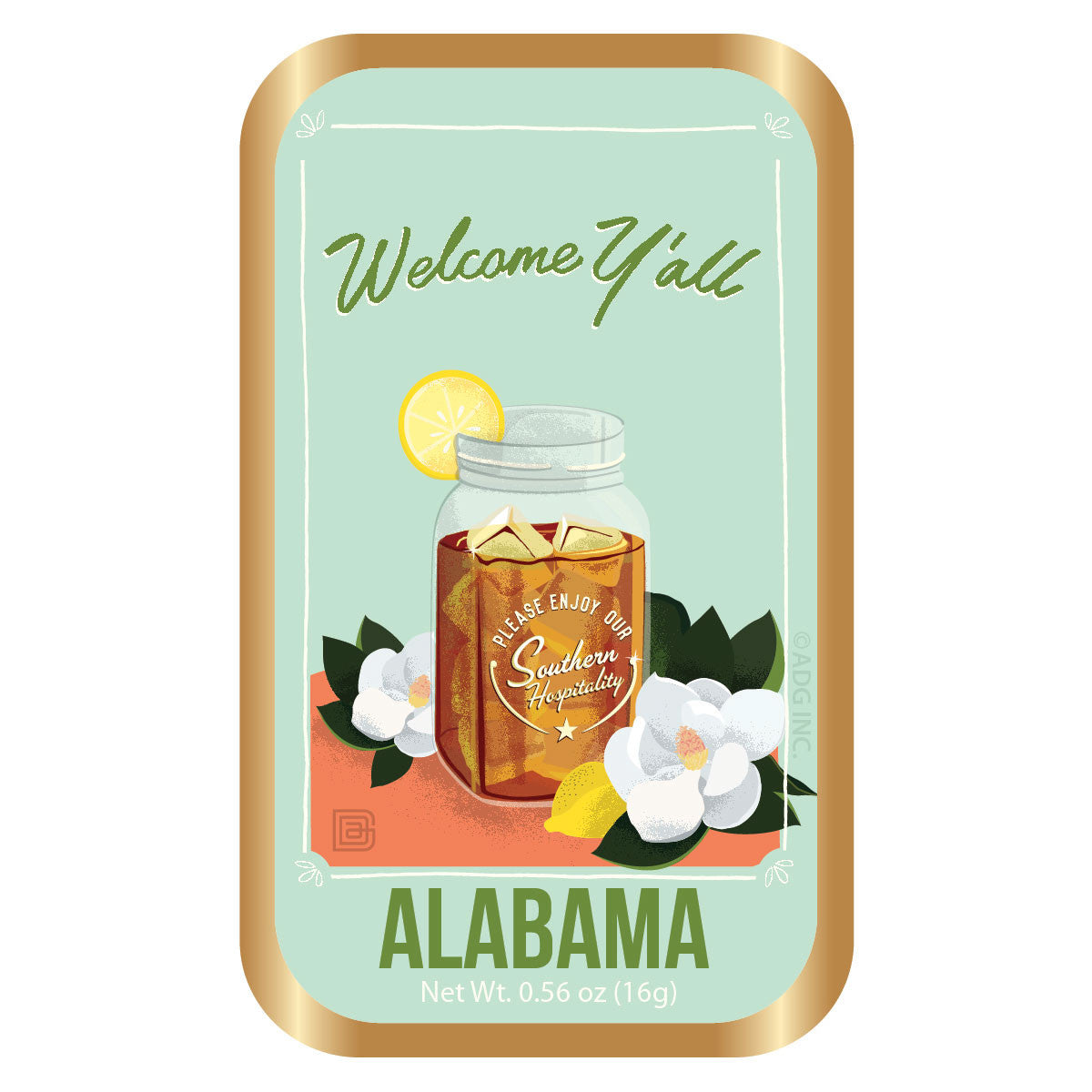 Welcome Y'All Alabama - 0001A