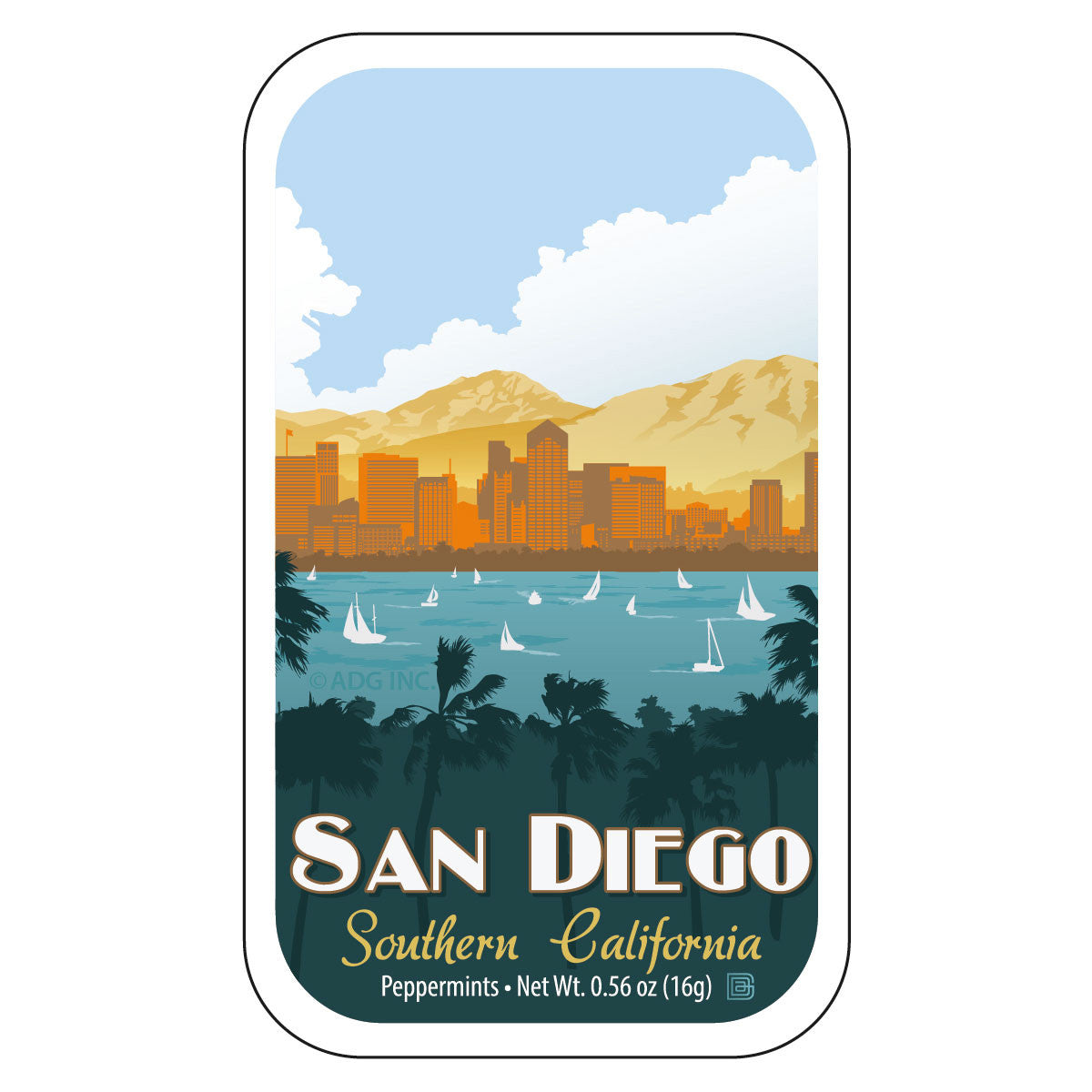 San Diego Skyline - 0024A