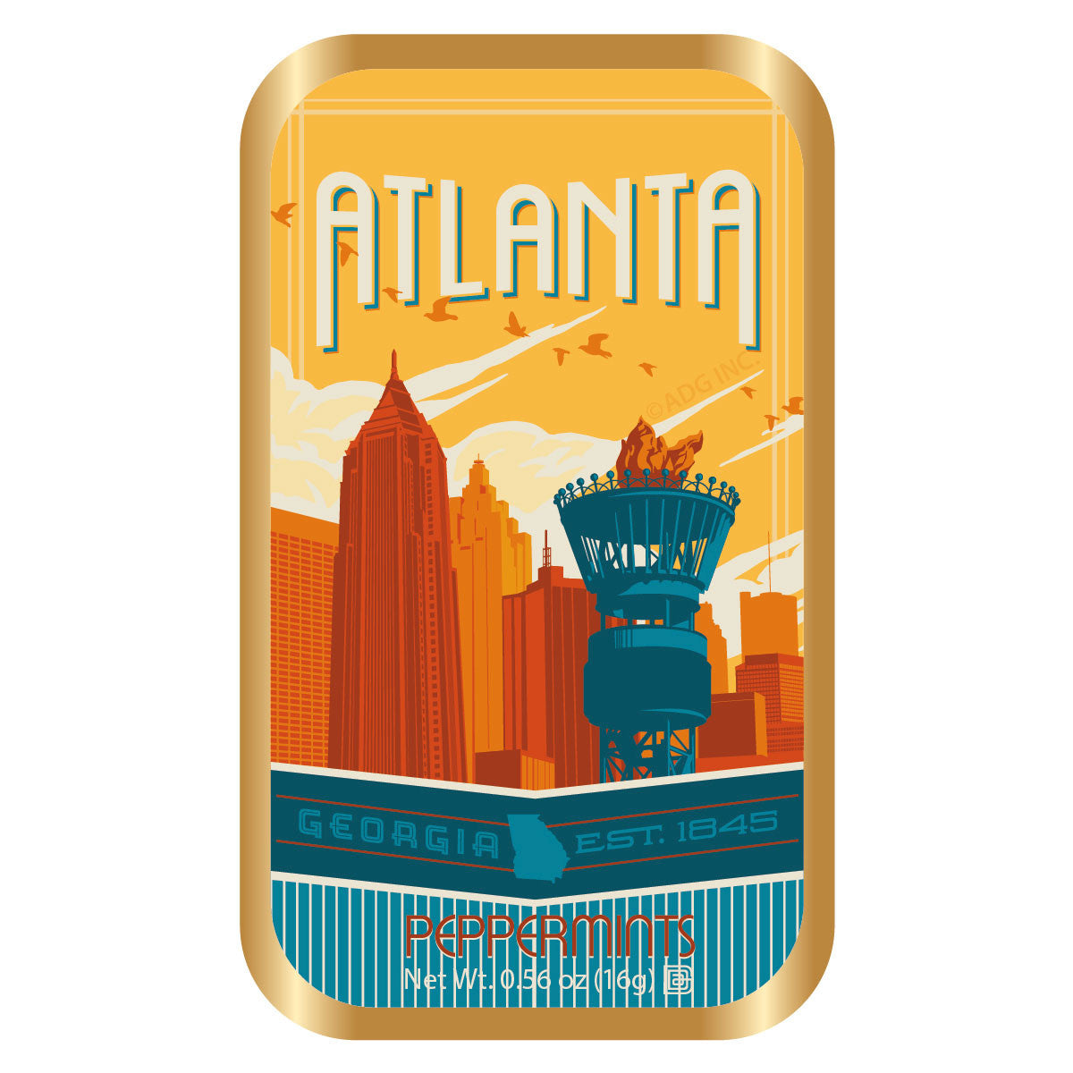 Atlanta Skyline - 0077A