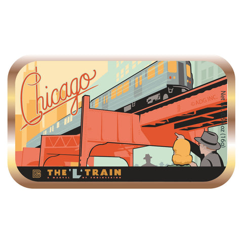 Chicago The L Train - 0093A