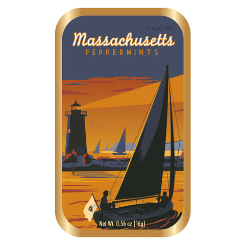 Sailing Bay Massachusetts - 0104A