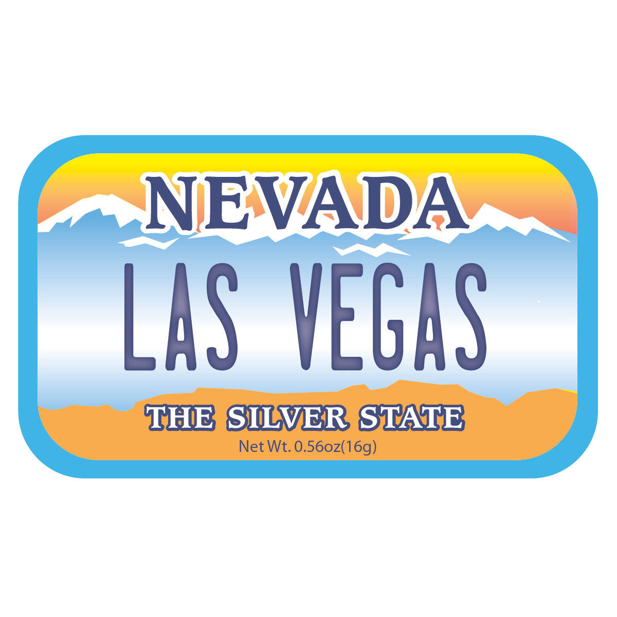 Nevada Lic Plt - 0121S