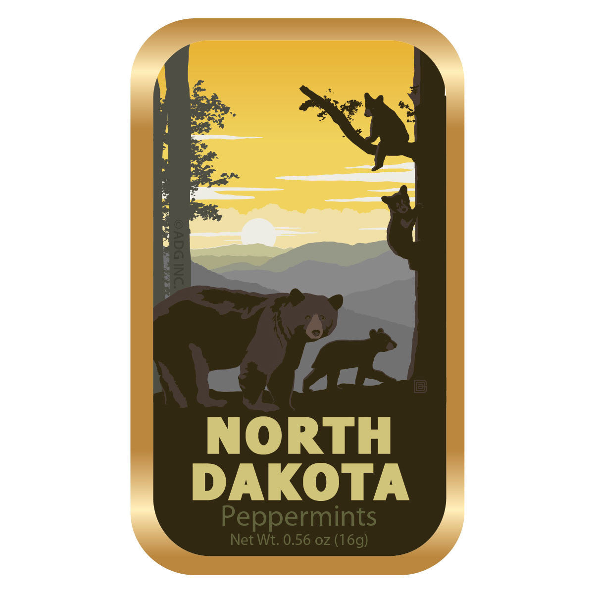 Bears in Trees North Dakota - 0160A