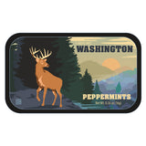 Deer By Trees Washington  - 0161A
