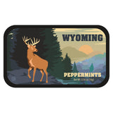 Deer by Trees Wyoming - 0161A