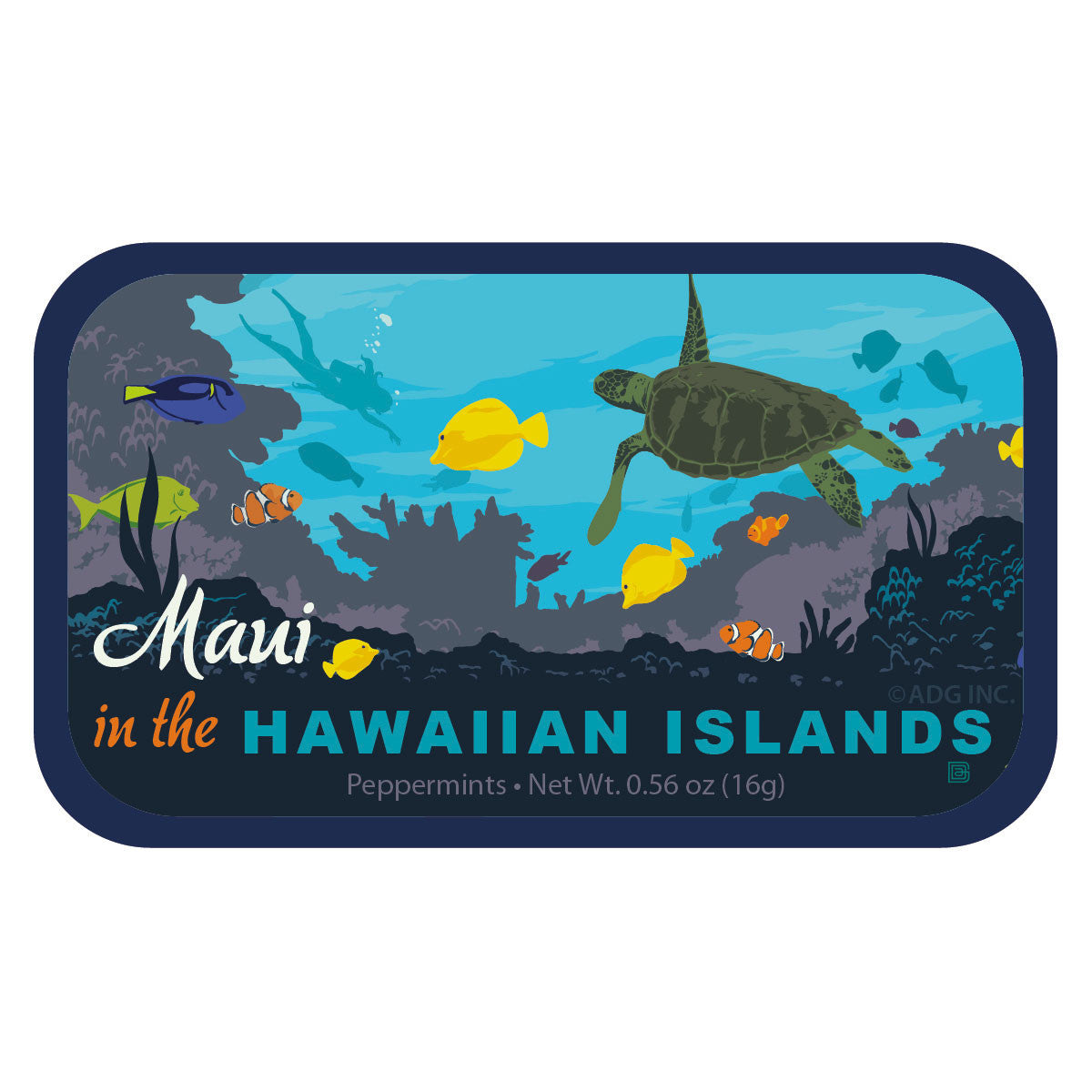 Underwater Turtle Hawaii - 0181A