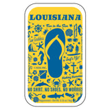 Flip Flop Pattern Louisiana - 0205A