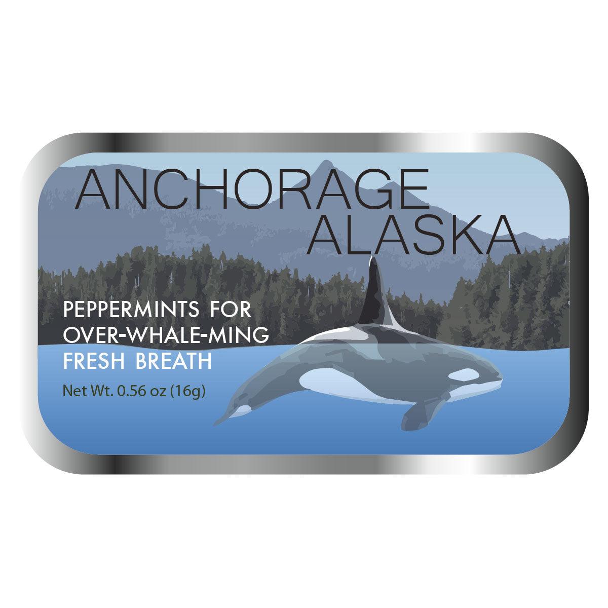 Orca Whale Alaska - 0233S