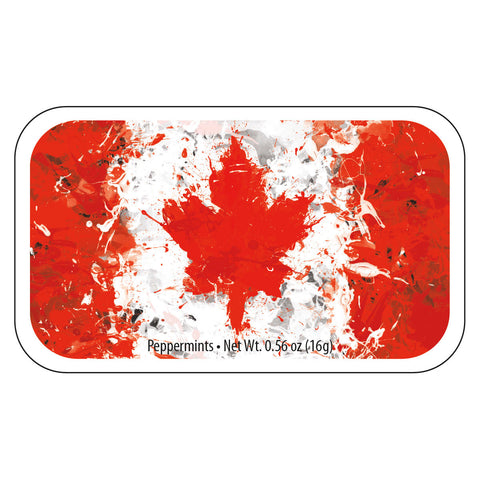Canada Painted Flag - 0279S
