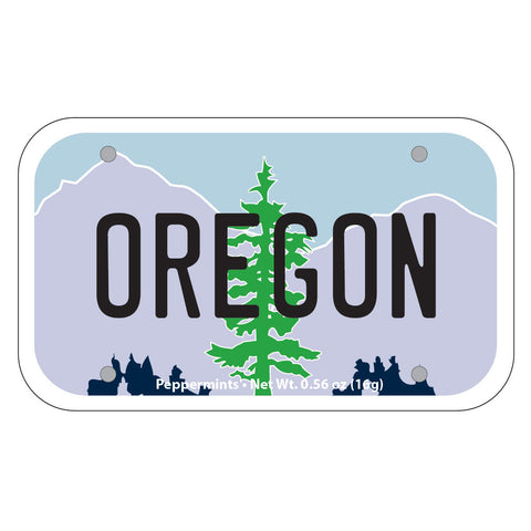 Oregon Lic Plt - 0282S