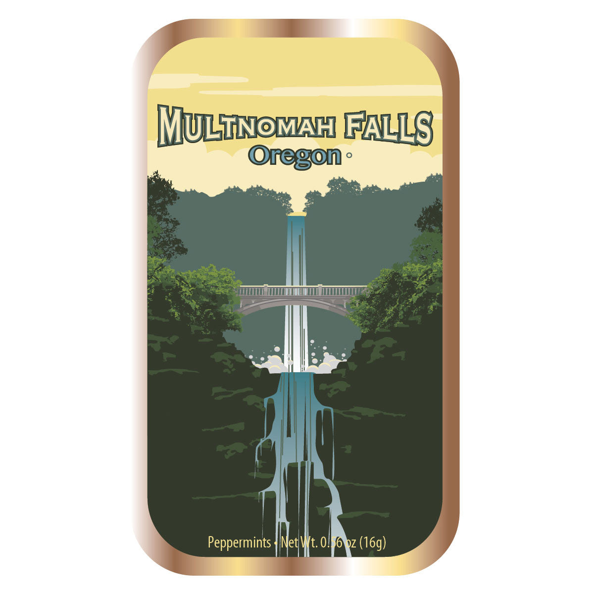 Multnomah Falls Oregon - 0289S