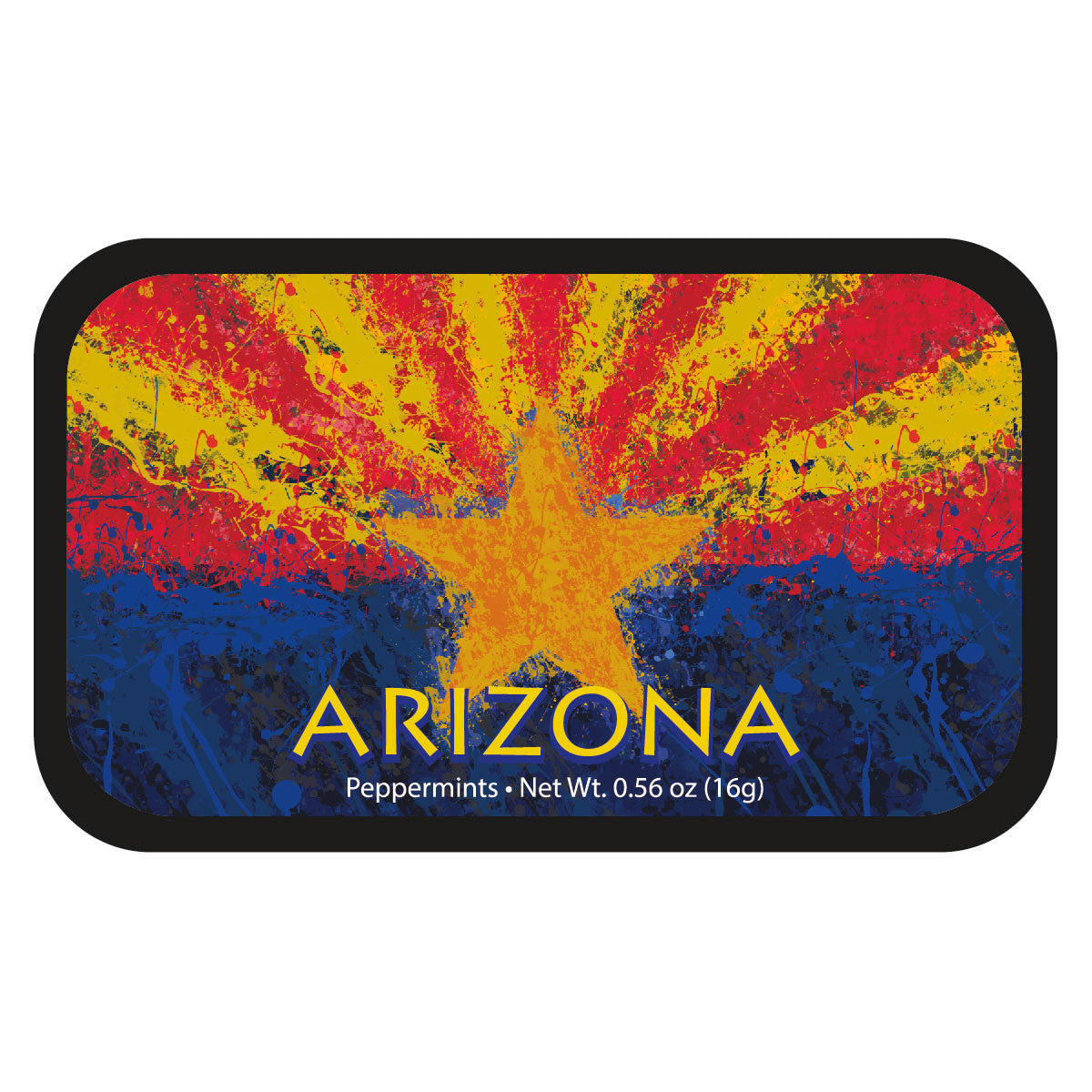 Arizona Painted Flag - 0349S