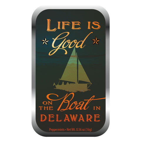 Life is Good Sailboat Delaware - 0352S