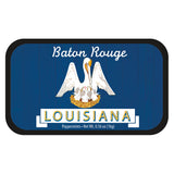 Louisiana Flag Woodgrain - 0594S