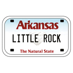 Arkansas Lic Plt - 0654S
