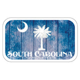 South Carolina Flag Woodgrain - 0725S