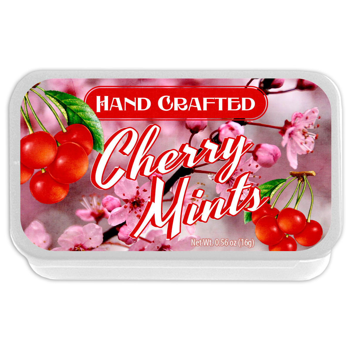 Cherry Blossom Personalized Mint Tins
