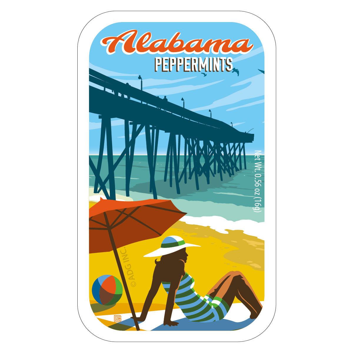 Beach Pier Alabama - 0928A