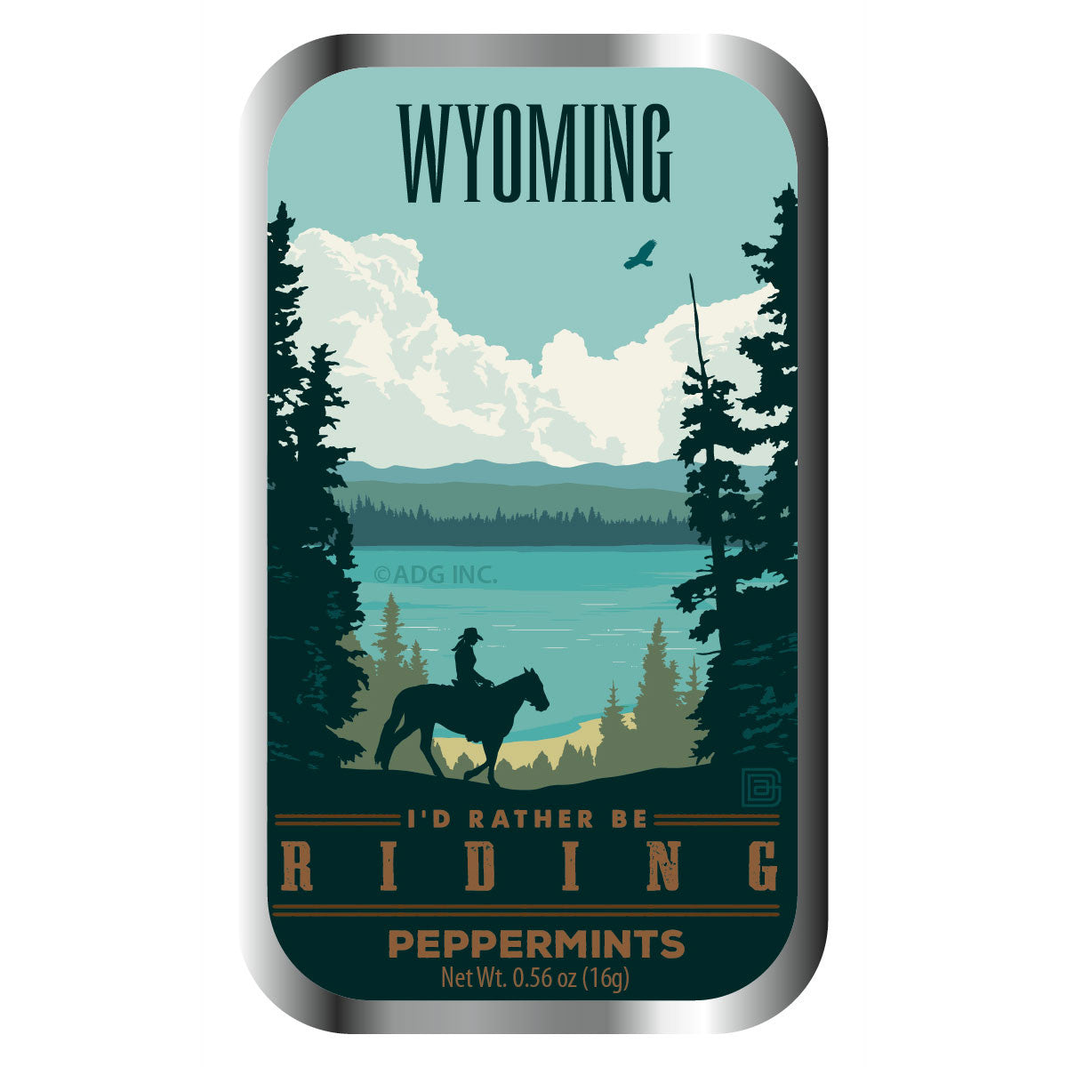 Horseback Riding Wyoming - 0937A