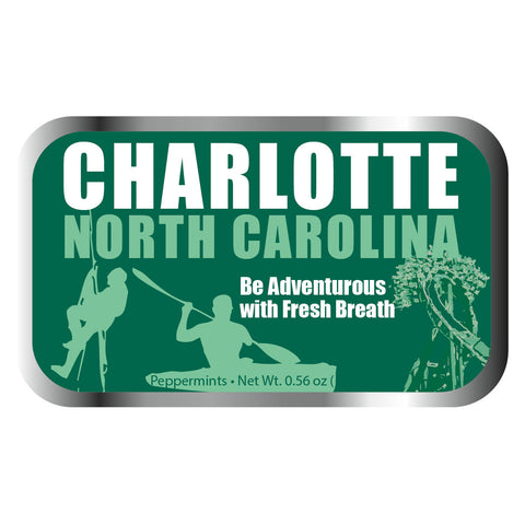 NC Custom: Embossed Mint Tins. Supplied By: Chocolate Inn