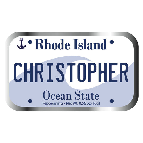 Rhode Island Lic Plt - 1034ND