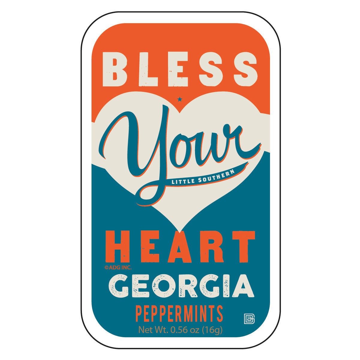 Bless Your Heart Georgia - 01055A