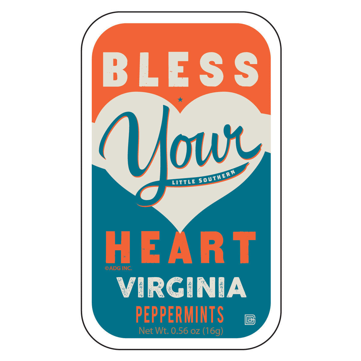 Bless Your Heart Virginia - 1055A