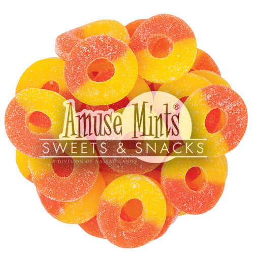 Gummy Peach Rings - 1448