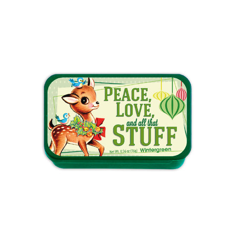 Peace, Love and All that Stuff Slyder Tin