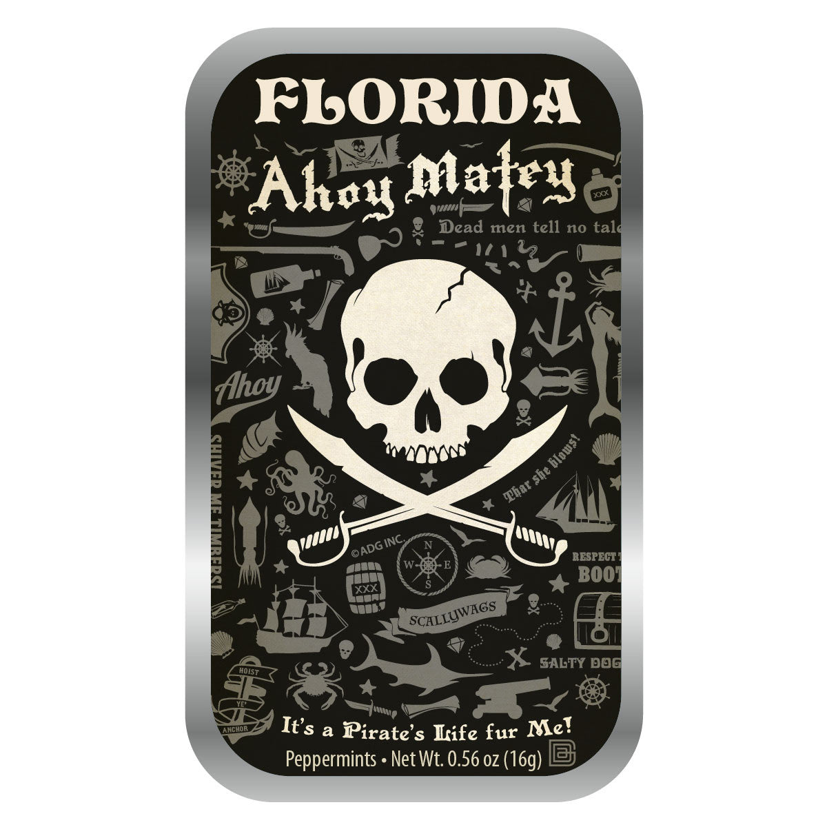 Pirate Pattern Florida - 1652A