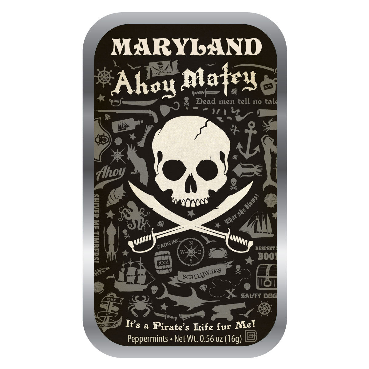 Pirate Pattern Maryland - 1652A