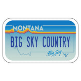 Montana Lic Plt - 1727S