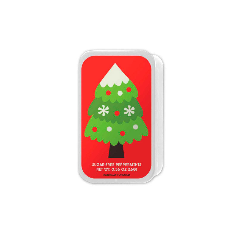 Minimalist Christmas Tree Slyder Tin