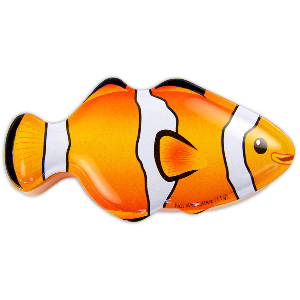 Orange Clown Fish Shaped Tin - MTR5008F