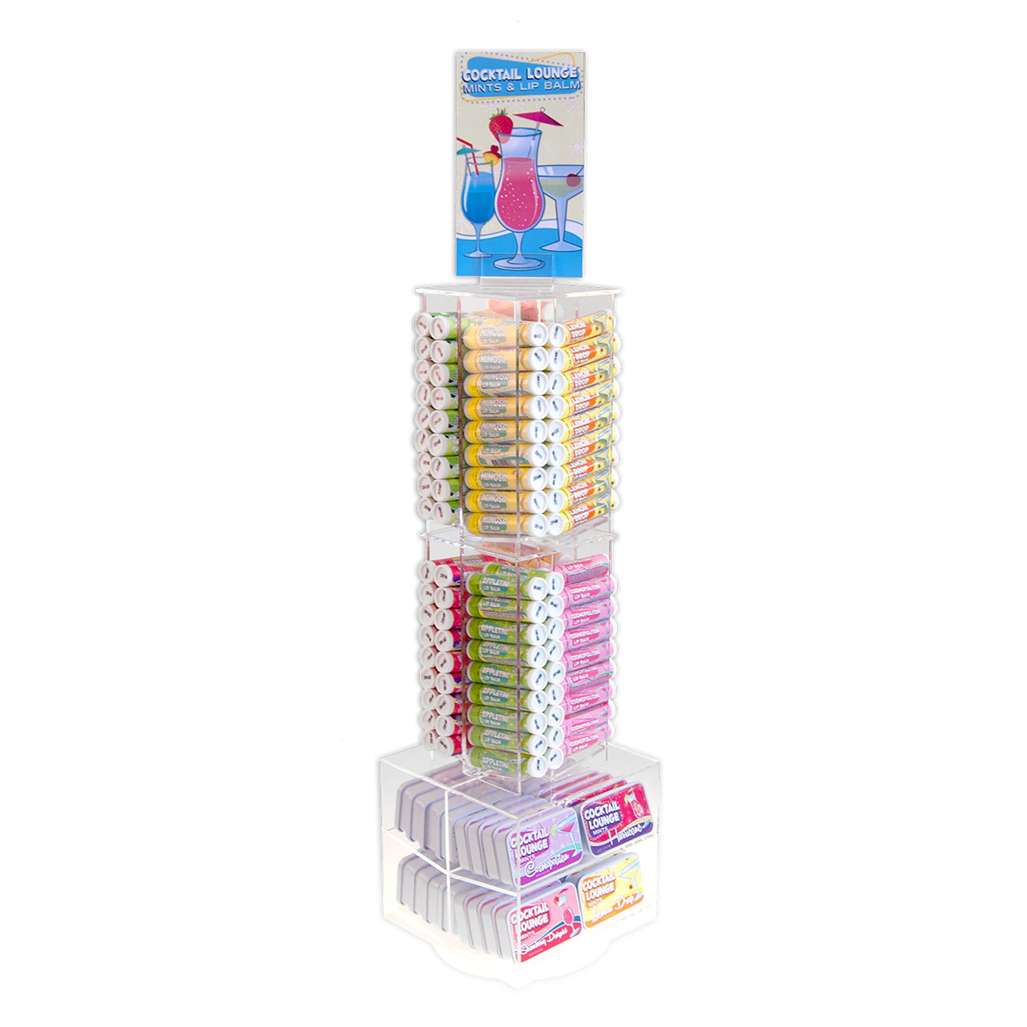 Mints Displayer Acrylic Combo Display | AmuseMints Sweets and Snacks - USA-Made Mints ...