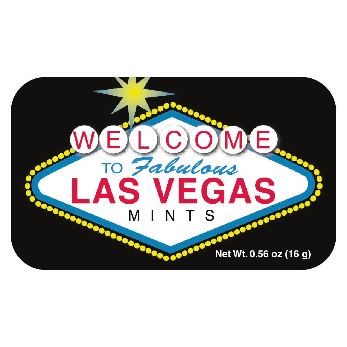Welcome Mints Las Vegas Welcome - MTR1093F | AmuseMints Sweets and Snacks - USA-Made ...