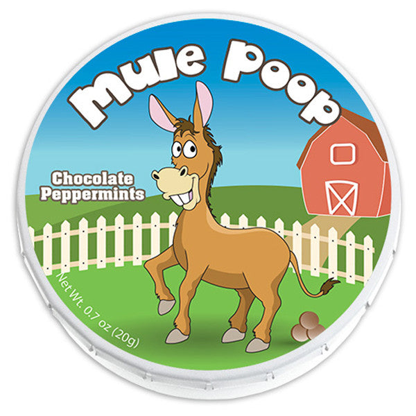 Mule Poop Mule Poop Mints - 0789P | AmuseMints Sweets and Snacks - USA-Made Mints ...