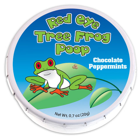 Red Eye Tree Frog Poop Mints - 0856P