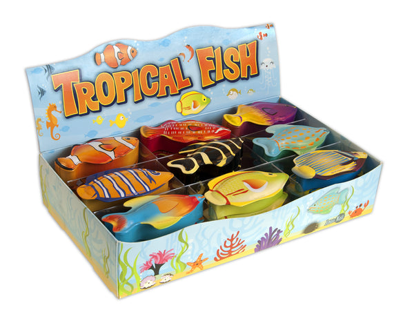 Orange Damsel Fish Shaped Tin - MTR5016F | AmuseMints Sweets and Snacks ...