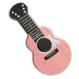 Pink Acoustic Guitar Shaped Tin - MTR4035F