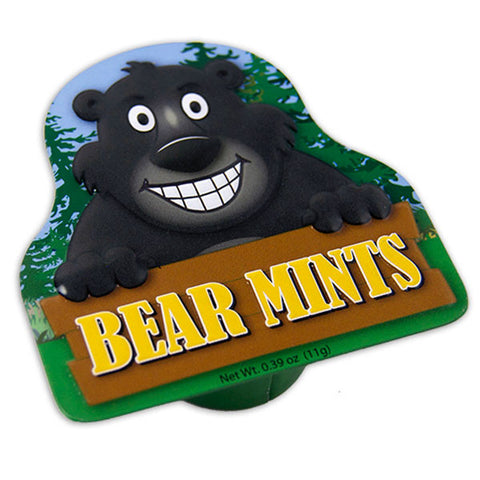 Black Bear Shaped Tin - MTR5028F