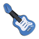 Blue Electric Guitar Shaped Tin - MTR4041F
