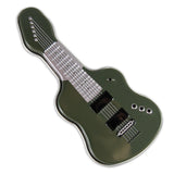 Green Electric Guitar Shaped Tin - MTR4042F