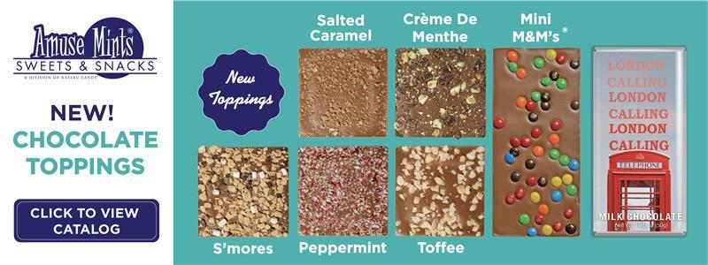 AmuseMints Sweets and Snacks - USA-Made Mints, Chocolate, Specialty Confections, Custom Printed Tins, Boxes and Bags.